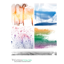 PS插畫筆刷 無極黑 黃光 林冉 朱峰 尹吹五月等水墨水彩CG繪畫