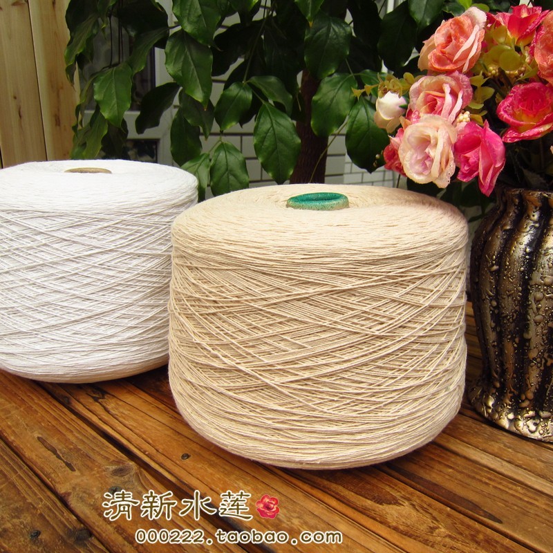 批10-4手工钩针勾花边DIY编织台桌布垫子本白米色纯全老棉线约1mm在类目 床上用品, 其它中 - 来自Buy2taobao.com提供专业的淘宝代购服务