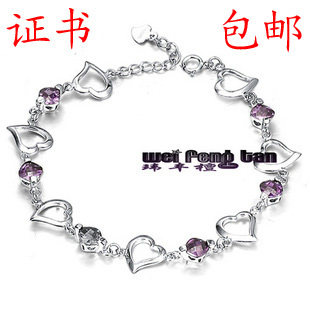 聚元旦划算 沁园春 天然925纯银镀白金