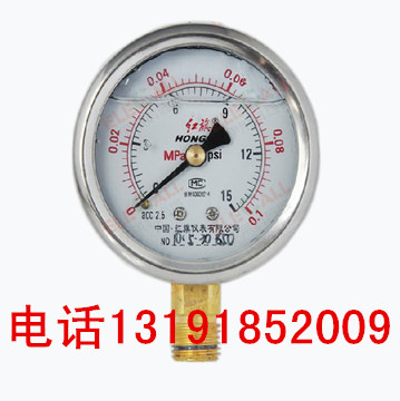 正品红旗耐振压力表YTN60 0-0.6/1/1.6/2.5/4/6MPA 不锈钢外壳在类目 五金/工具, 仪器仪表, 压力表中 - 来自Buy2taobao.com提供专业的淘宝代购服务