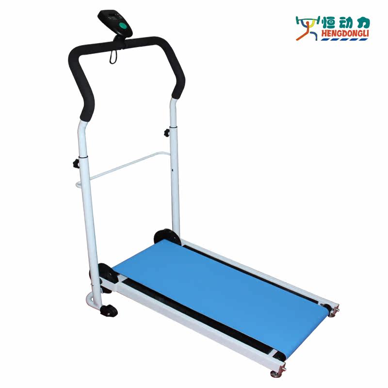 正品 小型机械跑步机 可升降活氧迷你跑步机/家用走步机 健身器材
