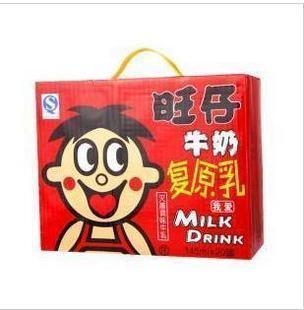  旺仔牛奶复原乳 礼盒装145ML*20罐 铁罐装 只发江浙沪 3箱包邮