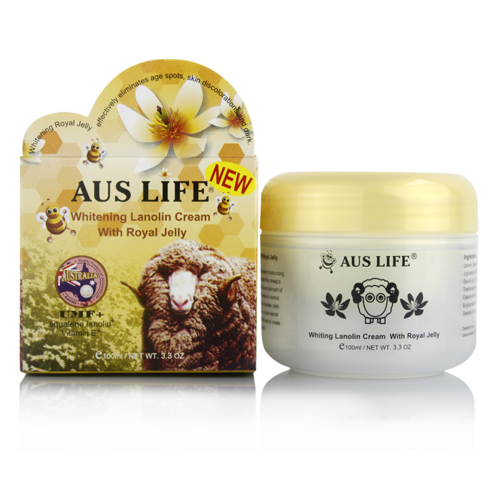 AUS LIFE蜂蜜绵羊奶冻\/绵羊油100ml 美白保湿