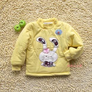 沐沐童装冬装宝宝棉袄 儿童婴儿套头棉服 女童