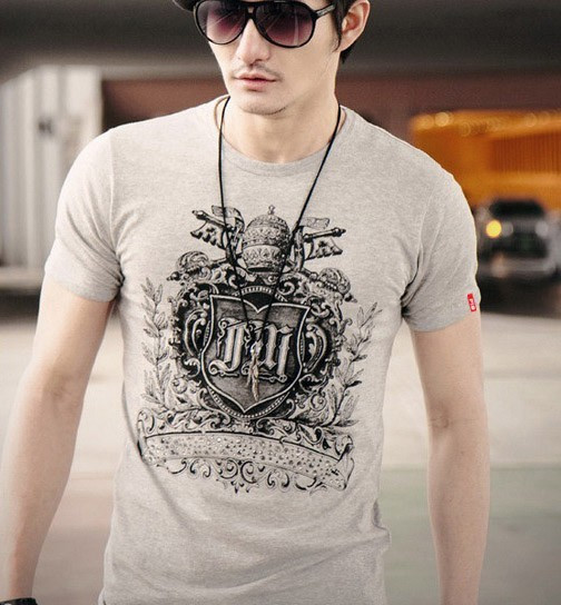 新款夏装 大码男装短袖t恤...