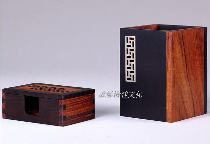 尚元堂 风车纹 红木笔筒 名片盒两件套 工艺/办公礼品风雅AFC-206|ruв категории электронный словарь/электрический бумажных книг/канцелярские принадлежности, получать/выставка товаров, ручка - от Buy2taobao.com для оказания профессиональной услуги покупки агента Taobao