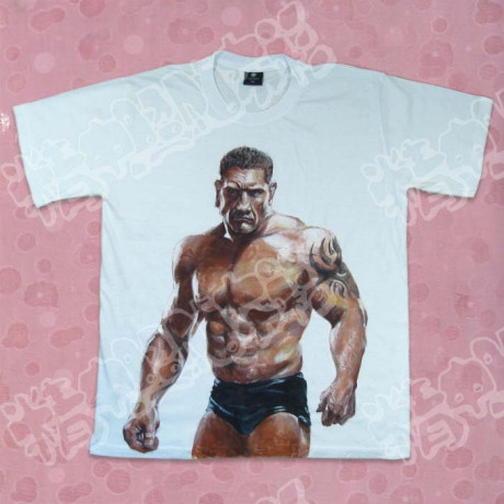 手绘T恤 DIY手绘衣服 自定义任意图案 人像绘画