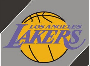 个性反光车贴 NBA湖人队 篮球队标志 球队队标