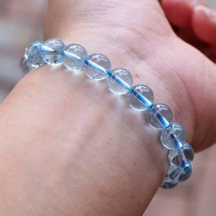  【挚爱碧玺】最顶级天然巴西托帕石手链 手链中最高品级别