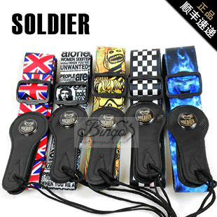 正品soldier戰士牛皮頭 真皮印花 吉他背帶 貝司背帶(多圖可選)在類目 樂器/吉他/鋼琴/配件, 樂器配件, 吉他配件, 吉他揹帶中 - 來自Buy2taobao.com提供專業的淘寶代購服務