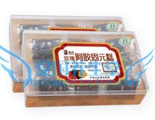  山东鲁润玫瑰阿胶固元糕 阿胶膏固元膏 即食阿胶糕 礼盒装