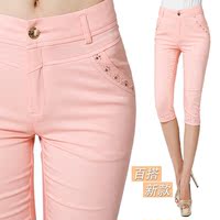 2014夏装新款<em>女装</em> 正品女裤 棉质<em>牛仔短裤</em> 热裤