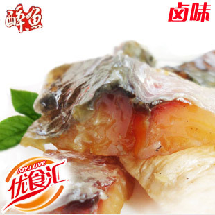  绍兴特产 白马湖 醉鱼干 秘制卤味 独立包装 23g