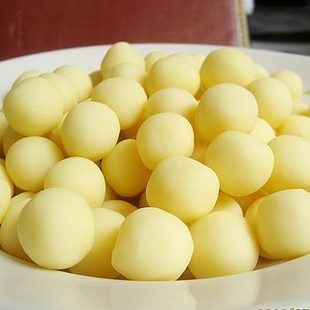  奶豆内蒙古乳酪 天美华乳香蕉味奶酪冰激凌奶球零食特产 5袋包邮