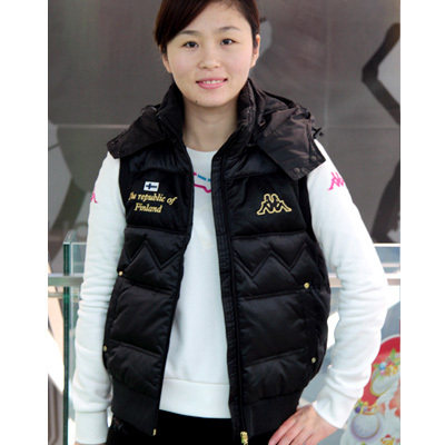 背心佯裙-米色,4171#流行时髦毛绒抽绳连帽背