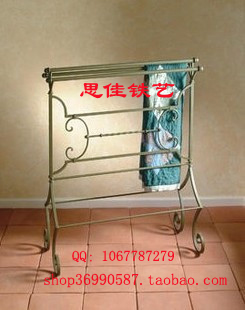 Iron art Towel rack Iron Arts Iron art Shelf Shower Room new pattern Single product to ground Shelf Towel rack Clothing rackin the Family/Personal Cleaning Tools , Sanitary appliances/Bathroom accessories , Towel hanging/Towel rack category - from Buy2taobao.com to provide professional Taobao agent buy service