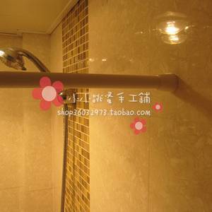 多功能伸缩杆 白色烤漆伸缩杆 半帘杆 浴帘杆 免安装|ruв категории домашний ткань, занавес, занавес и аксессуары, аксессуары, карниз - от Buy2taobao.com для оказания профессиональной услуги покупки агента Taobao