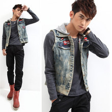 <em>牛仔马甲</em>男韩版_热销<em>牛仔马甲</em>男韩版_<em>牛仔马</em>