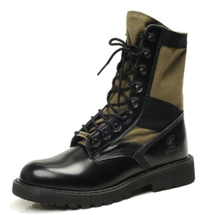  新款潮流韩版美国军靴沙漠靴户外高帮牛皮马丁靴 牛仔靴 工装靴