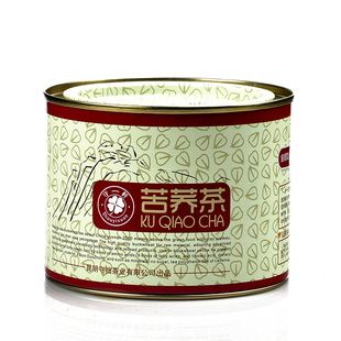  守一轩 苦荞茶 铁盒密封包装 大麦茶 荞麦茶全胚型 包邮