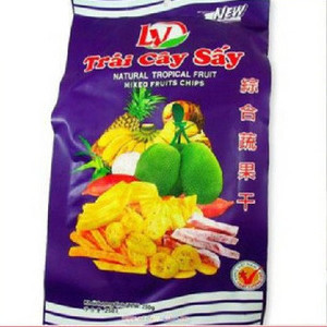  越南特产零食 lv综合蔬果干 天然风味 多吃也不胖230(250)g