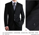 Armani阿玛尼西装/两扣黑色高档西服/品质保证