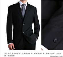 Armani阿玛尼西装/两扣黑色高档西服/品质保证
