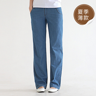 Thin cotton original 2012 Summer jeans pants loose women wide leg trousers casual pants women X7642