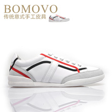 BOMOVO 新品运动休闲鞋 皮鞋男鞋 真皮鞋子 男 时尚潮流 流行男鞋