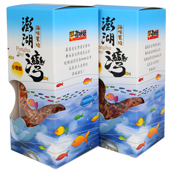【台湾馆】特产海味零食寻味录樱花虾澎湖湾小樱虾160克拍3盒包邮