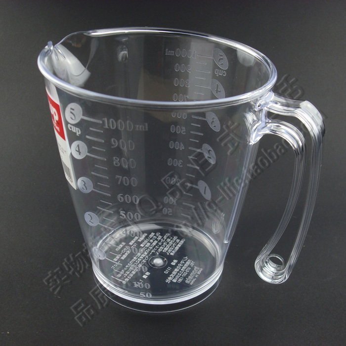 日本進口 量杯帶刻度 刻度杯 量米杯 塑料量杯計量杯量勺1000ML在類目 廚房/烹飪用具, 燒烤/烘焙用具, 烘培DIY器具, 杯子中 - 來自Buy2taobao.com提供專業的淘寶代購服務