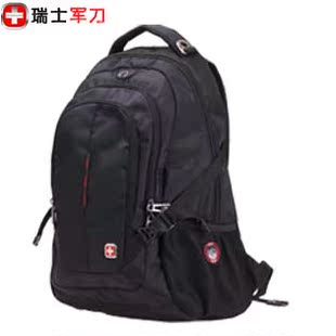  双肩包电脑包瑞士军刀男士商务背包旅游运动旅行学生书包女韩版潮