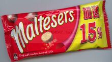 澳洲产Maltesers麦提沙 牛奶巧克力43g  澳洲版本