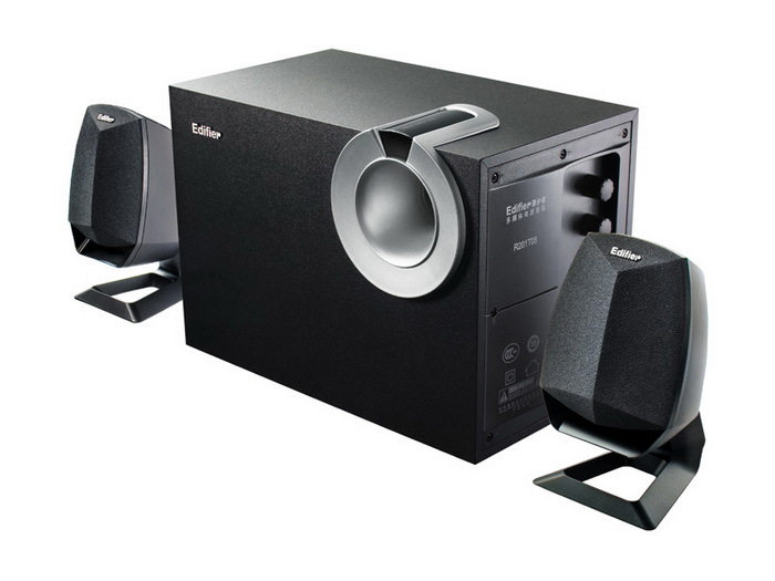 edifier/漫步者 R201T08 多媒体音箱 2.1音箱 低音炮 卫星音箱