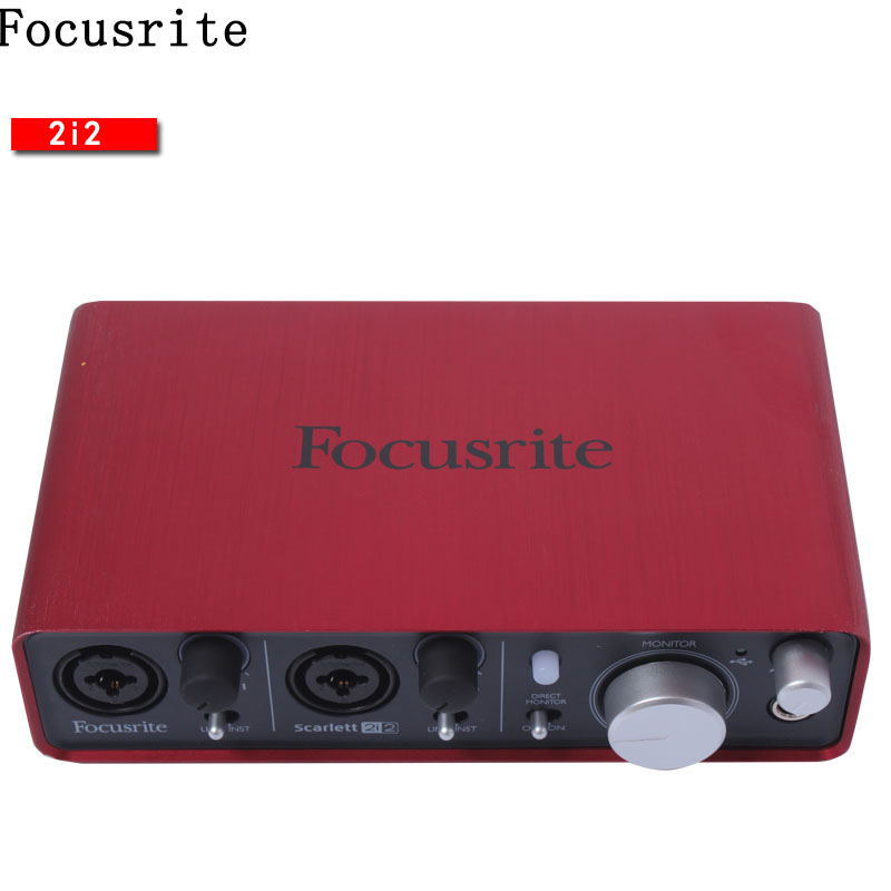 Внешняя звуковая карта focusrite 2i2