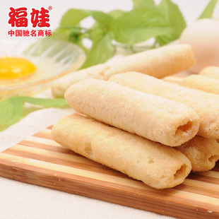  【福娃官方旗舰店】糙米卷蛋黄味500g孙俪代言零食 粗粮食品 卷心