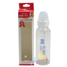 爱得利玻璃大奶瓶250ML 爱得利奶瓶A22(十字孔奶嘴)