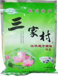  【440】四皇冠热销 西湖藕粉(桂花莲子味)400克 袋装