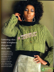 雅心阁手工编织<em>毛衣</em> <em>圆领</em>宽松式超<em>短款</em>小<em>开衫</em>