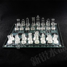［礼品礼物］厂家直销水晶国际象棋 水晶象棋大号350*350MM