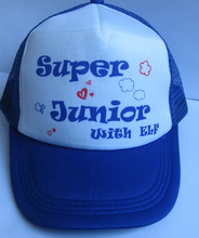 sj/superjunior 宝蓝 5辑 帽子 太阳帽 鸭舌帽 周边 定做 MZ006