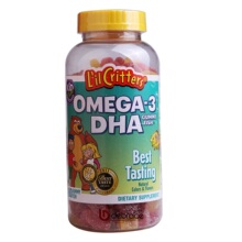 �����ֻ� L'il Critters�ܱ���С����Omega3 DHA���� 180��13/5��