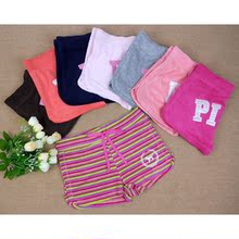 2011夏季新款 PINK 毛巾布毛巾绒热裤沙滩裤 家居短裤