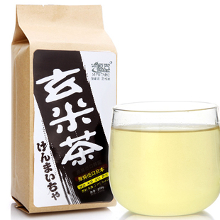  艺福堂茶叶 玄米茶 包邮 出口原装 袋泡茶250g克 QS认证 买二送一