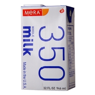  【天猫超市】美国进口牛奶 MERA纯美纯牛奶 946ml/盒