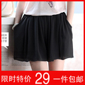 2012夏季雪纺裙裤半身裙短裙蓬蓬裙子百褶裙高腰裙打底裙大码裤裙