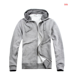  谷仓 超值奉献！新款 男士抓绒连帽开衫卫衣(有特大码）S2750-Y15