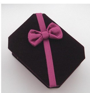 Suede bow Jewelry boxin the Accessories/Fashion Jewelry, Jewelry storage , Jewelry display category - from Buy2taobao.com to provide professional Taobao agent buy service