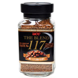  ucc(悠诗诗) 117纯咖啡90克 日本原装进口速溶黑咖啡 包邮