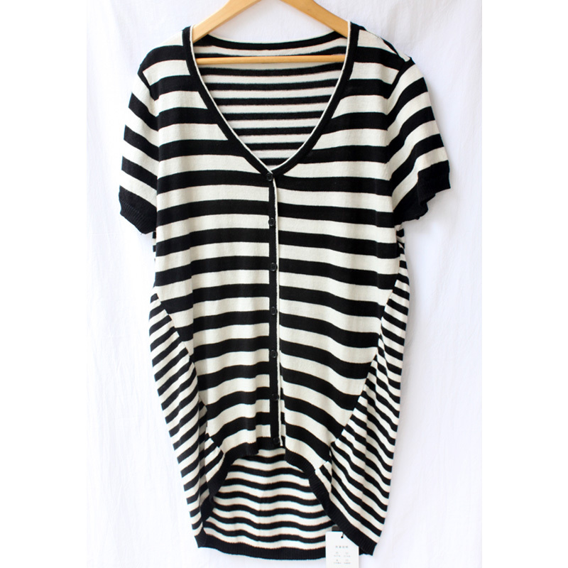 T恤2012秋装新款女装上海梦之屋专柜正品条纹